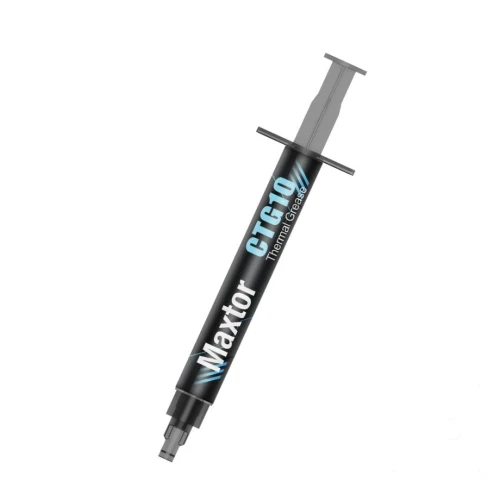 Термопаста Maxtor CTG10, 2 г, шприц, 14.5 Вт/мК, зі шпателем (CTG10-2g)