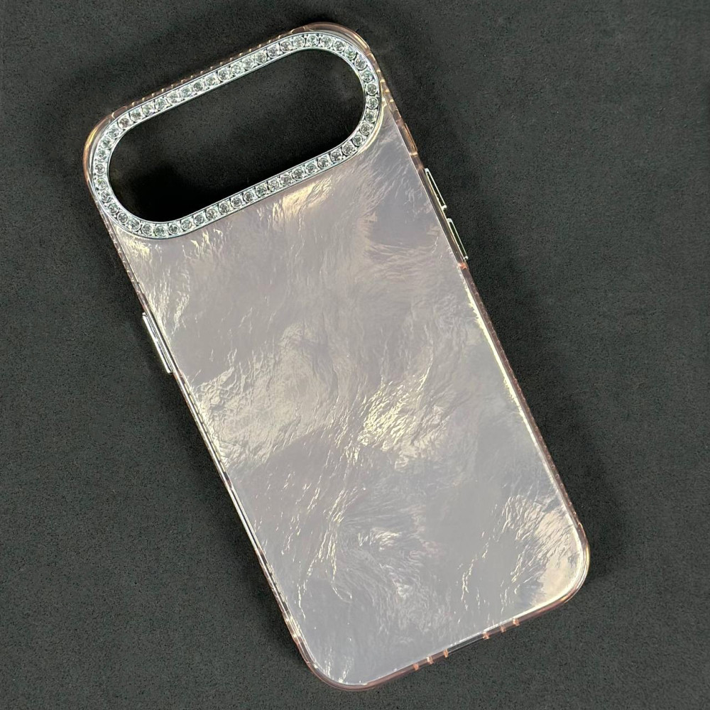 Захисний чохол (накладка) TPU Shiny Mountain для Apple IPhone 17 Air Pink
