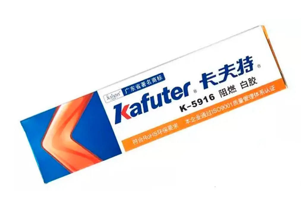 Клей-герметик Kafuter K-5916 100 г білий